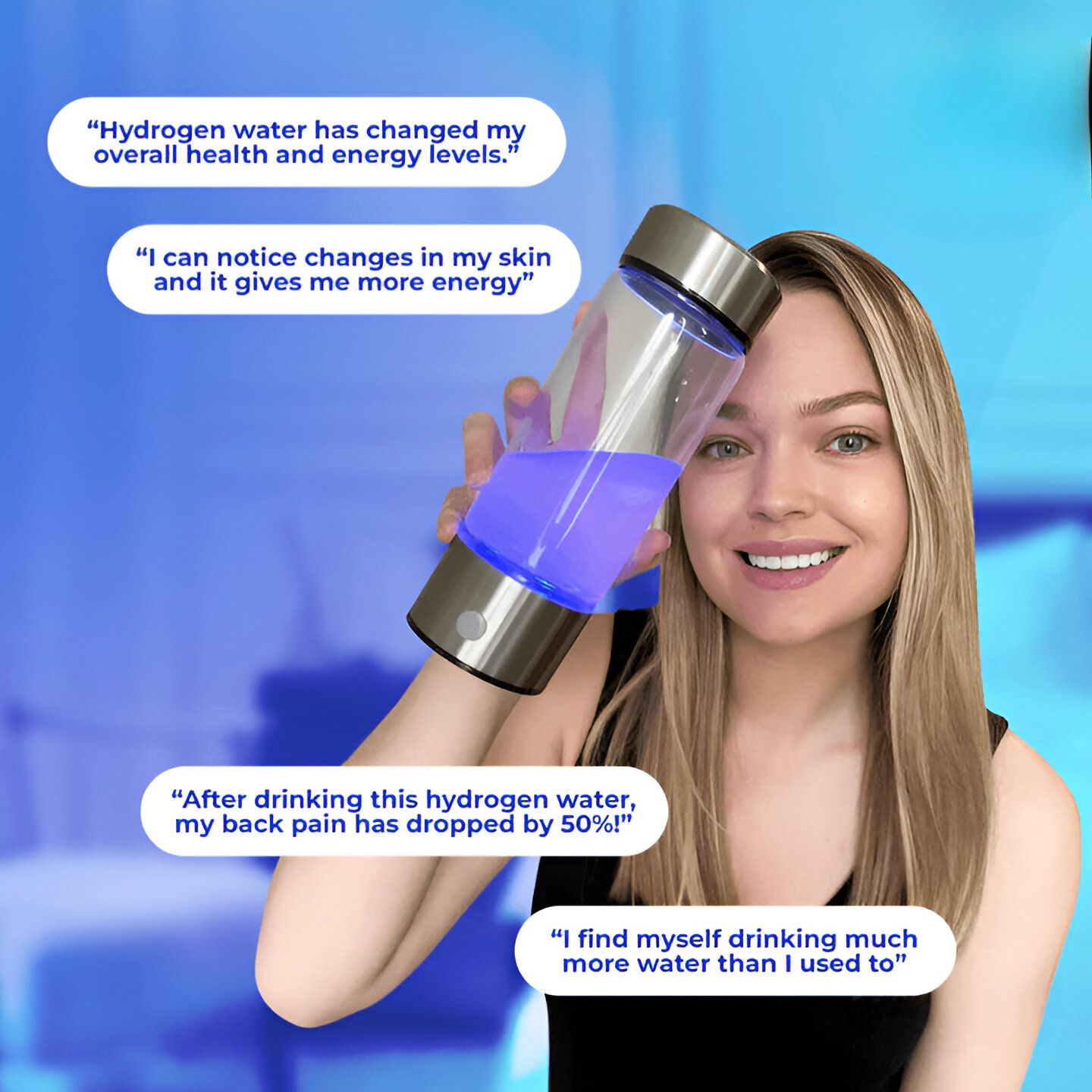 MyWadrogen™- The #1 Hydrogen Rich Generator Water Bottle